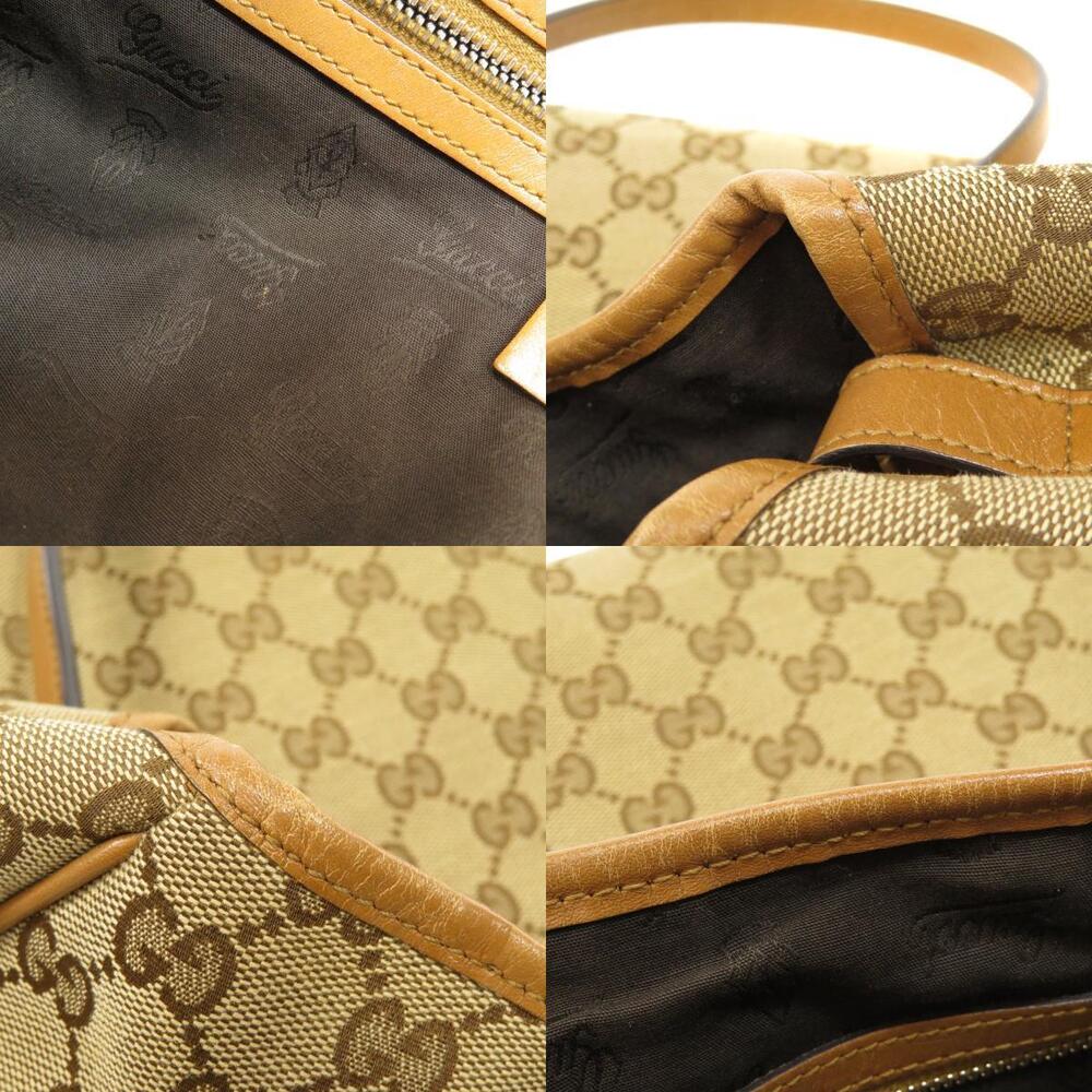 Gucci Twins Canvas bag Shoulder GG tote Brown - Picture 8 of 11